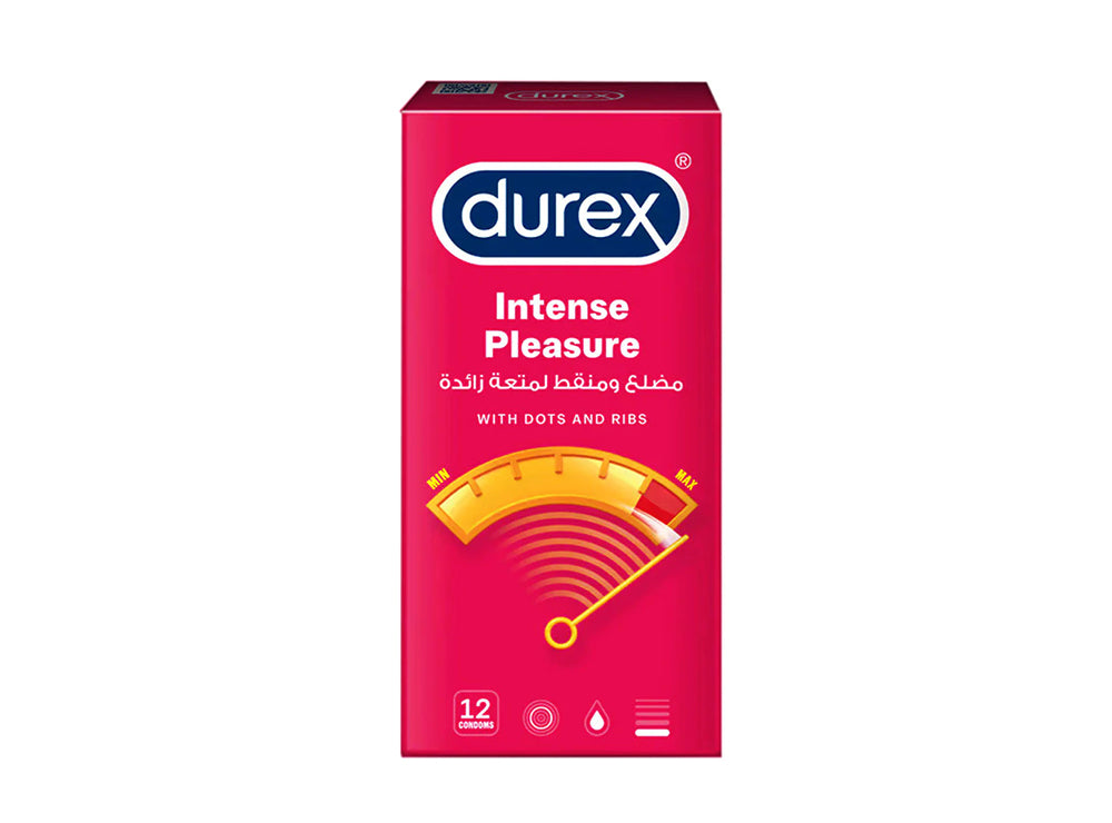 Durex Intense Pleasure Condoms 12 Pieces
