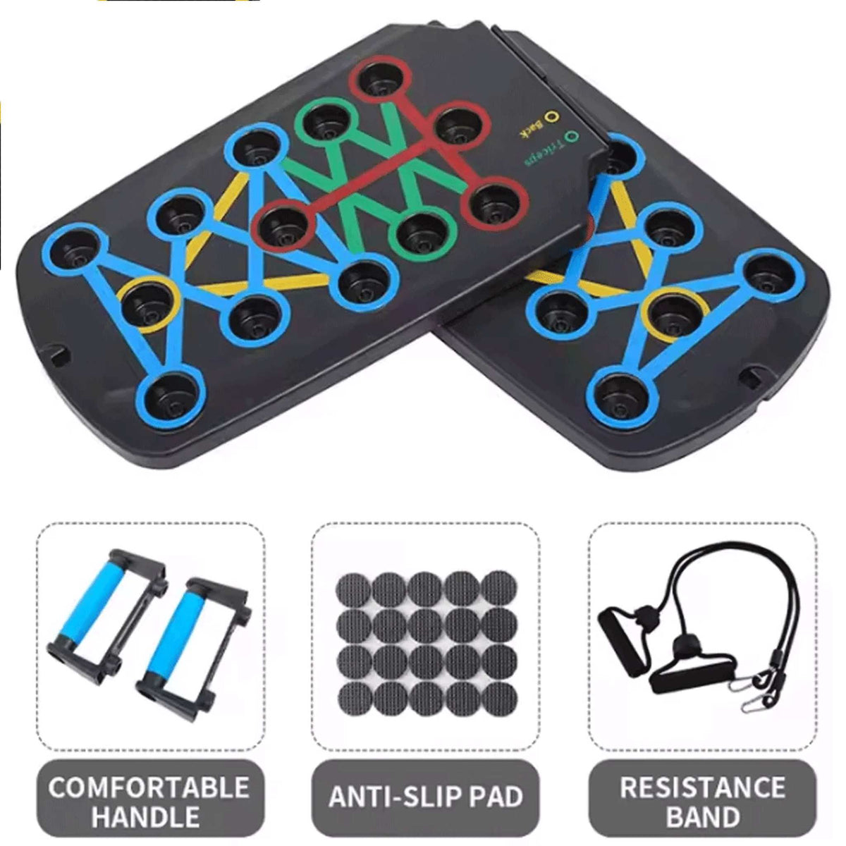 22 in 1 Push-up Board and ABS Roller