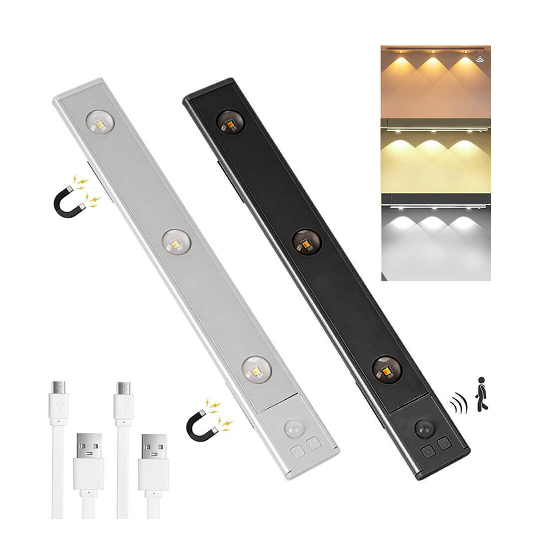 Rechargeable Motion Sensor LED Cabinet Light – 30 & 60 cm