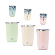 Stainless steel automatic magnetic mixing mug rechargeable