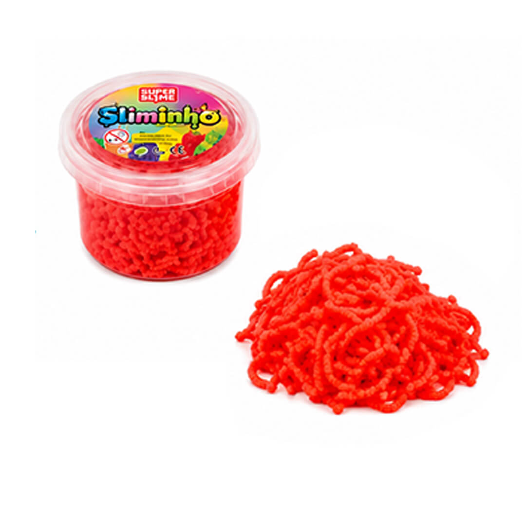 Red Magic Noodle: a stretchy sensory toy for kids