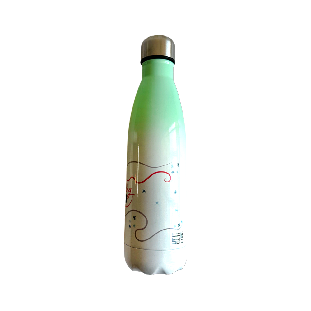 Water Bottle: Green Refreshing مُنْعِش