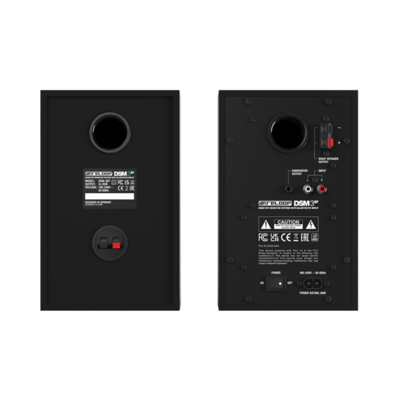 Reloop DSM3-BT 3" Bluetooth Monitors