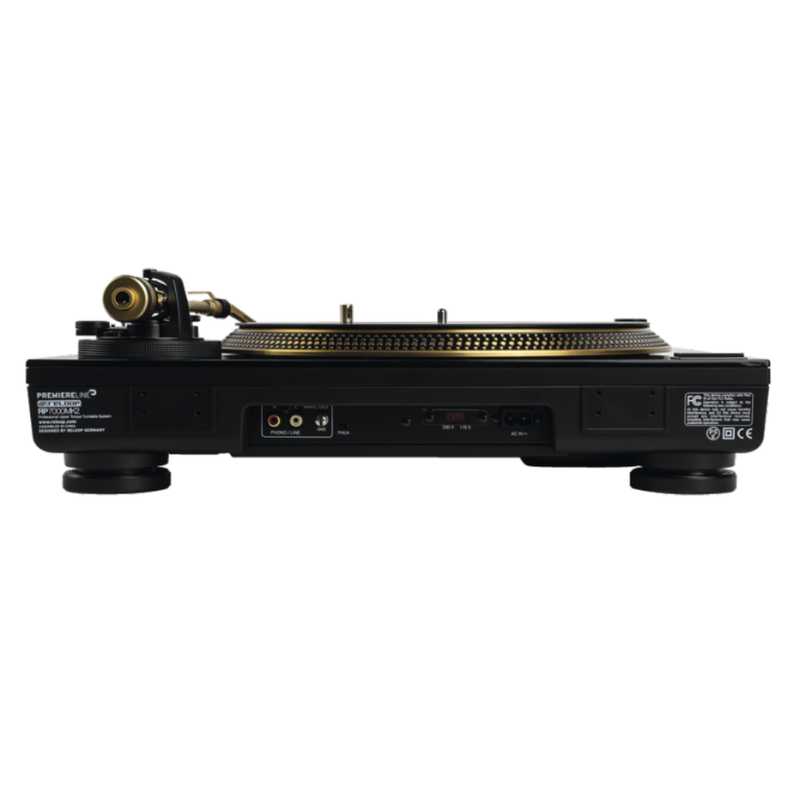 Reloop RP-7000 MK2 DJ Turntable, Gold