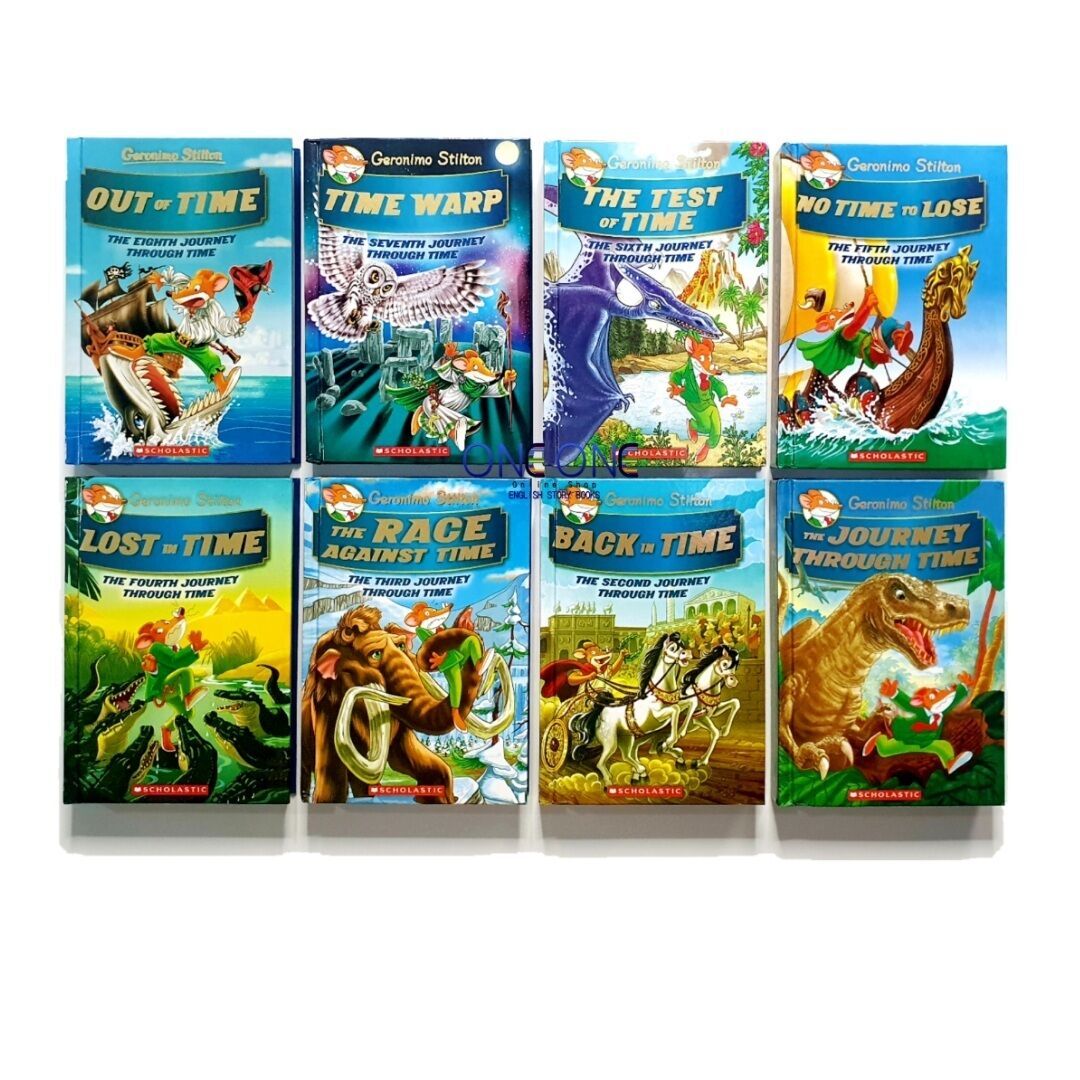 The Journey Through Time Geronimo Stilton Books | Hard Cover | 7+
