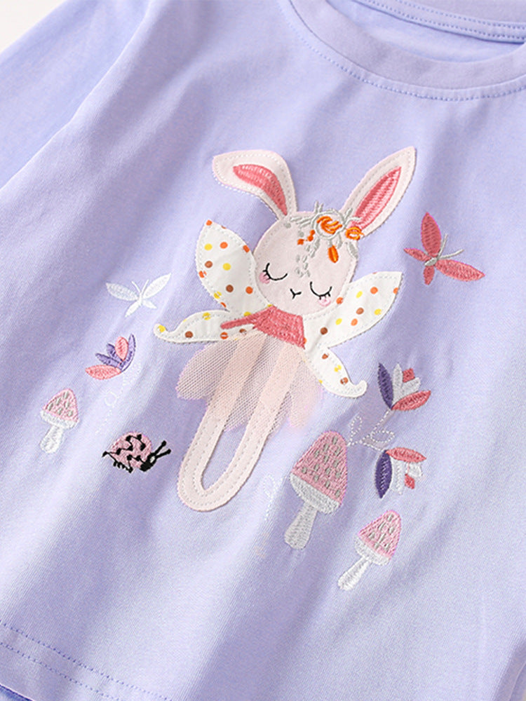 Kids’ Cotton Butterfly Pajama Set | 4–5Y