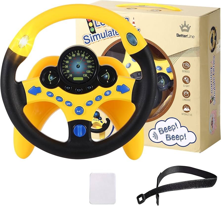 Learning Simulate Driver Steering Wheel Toy