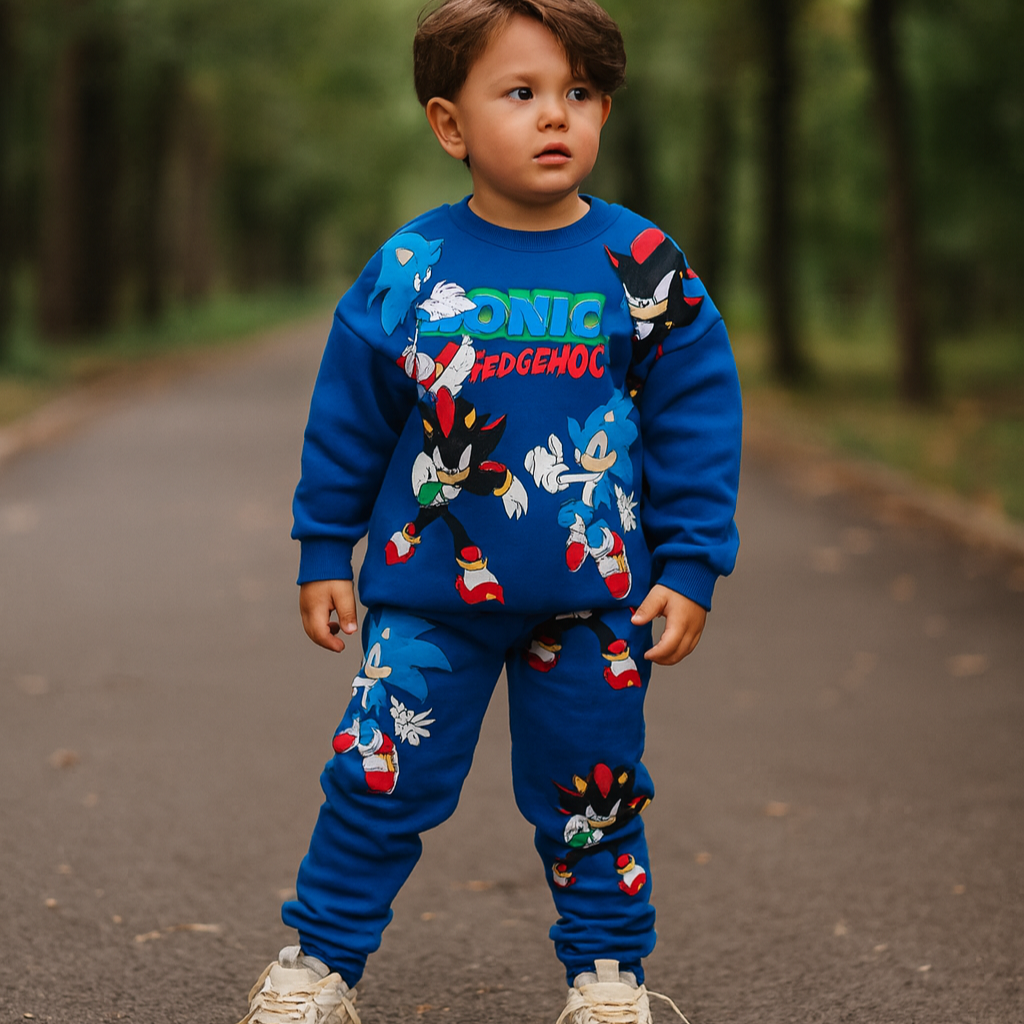 Kids’ Sonic Warm Fleece Outfit / 3–10Y