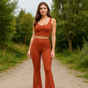 Shein Women's Crop Pant Set Size M