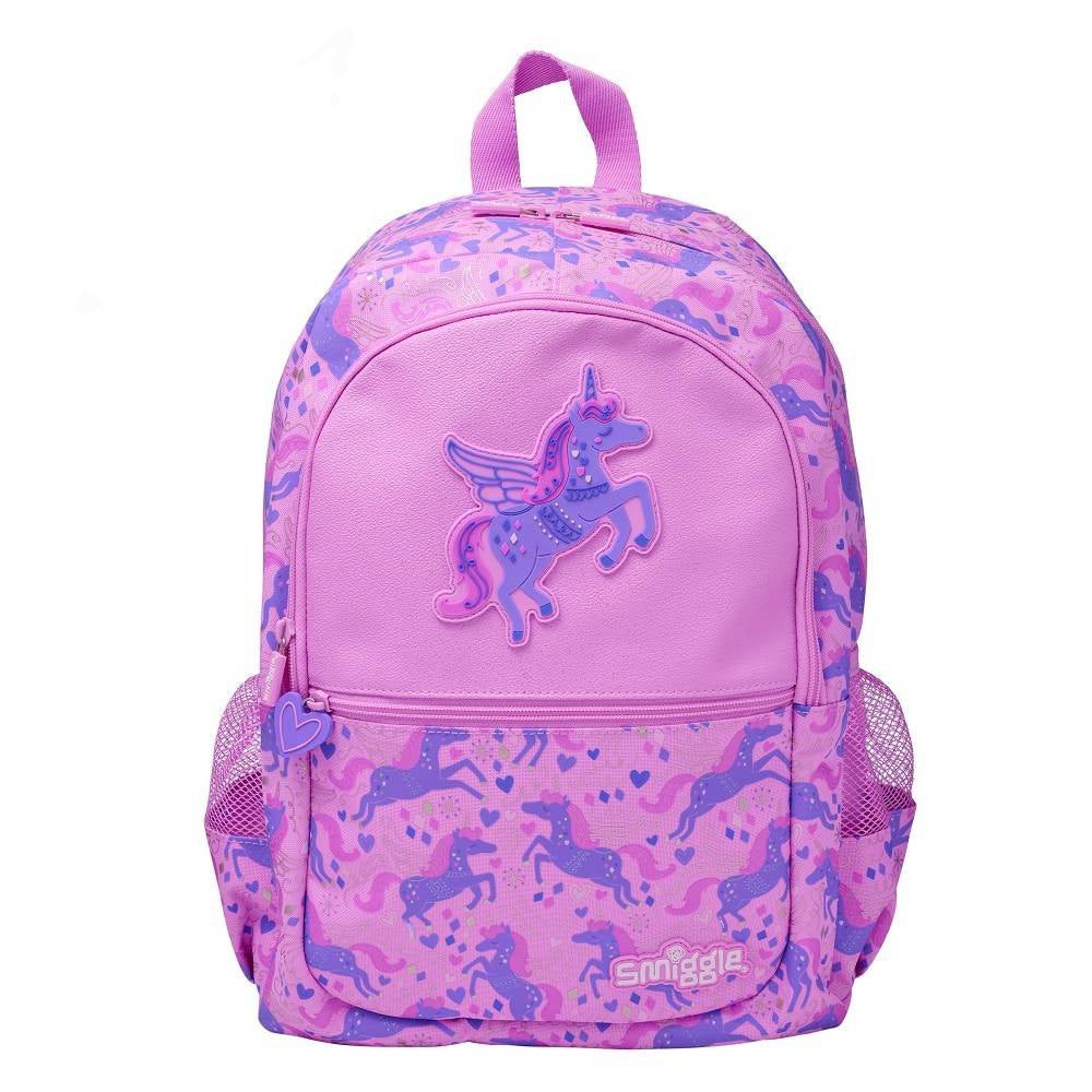 Smiggle Backpack Unicorn Wings | (G1-G3) | 42cm