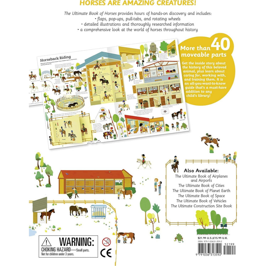 Big Ultimate Book Of Horses | Hardcover | 5+