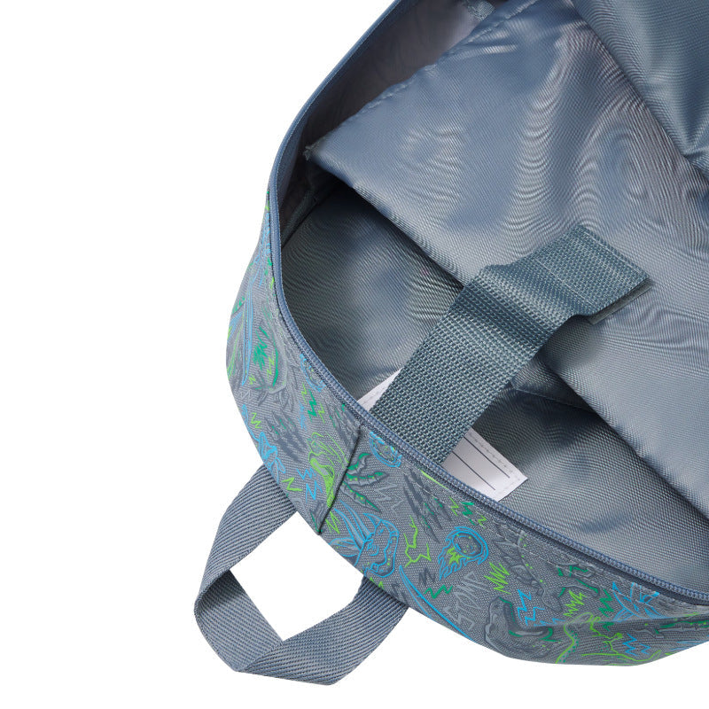 Smiggle Light Green Dinosaur Backpack | (G1–G3) | 42cm