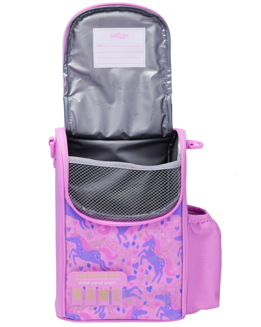 Smiggle Lunch Bag - Unicorn Wings | Shoulder Straps | 26×18×12cm