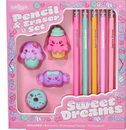 Smiggle Pencil & Eraser Set | Sweet Dreams