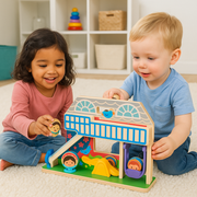 Melissa And Doug Go Tots Schoolyard Tumble Wood Toy