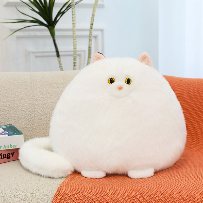 Chubby Cat Plush Pillow Super Soft 35 cm