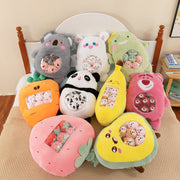 Stuffed Pillow Animal Design Toy Removable Minis