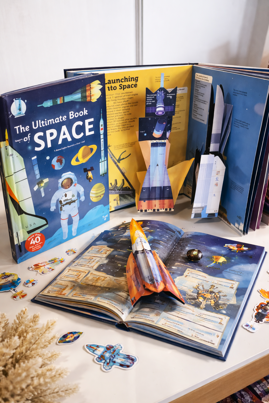 The Ultimate 3D Pop-Up Book of Space | Hardcover | 5+