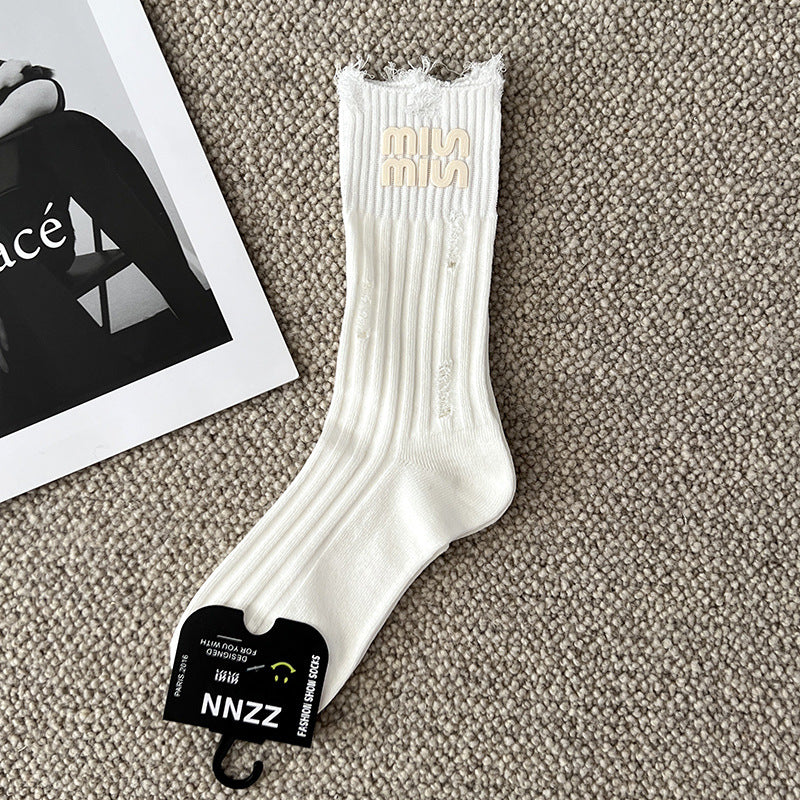 Cotton Crew Socks | Size 36–40