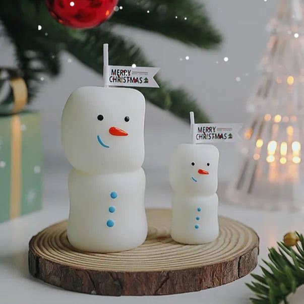 Snowman Scented Candle Gift Set English Pear & Freesia