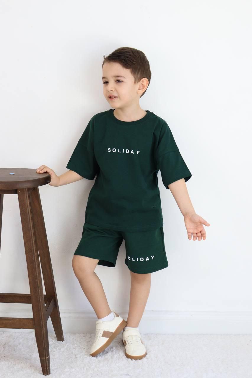 Kids’ Soliday Cotton Summer Set / 4–5Y