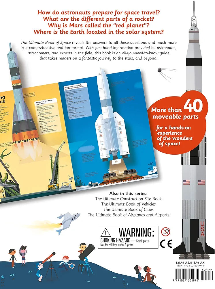 The Ultimate 3D Pop-Up Book of Space | Hardcover | 5+