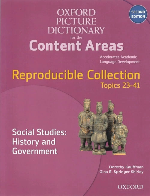 Oxford Picture Dictionary For The Content Areas - 5 Books Set - Soft Cover - 8+