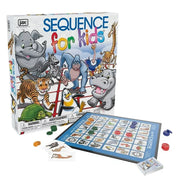 Sequence Foldable Board Card Game 2-4 Players