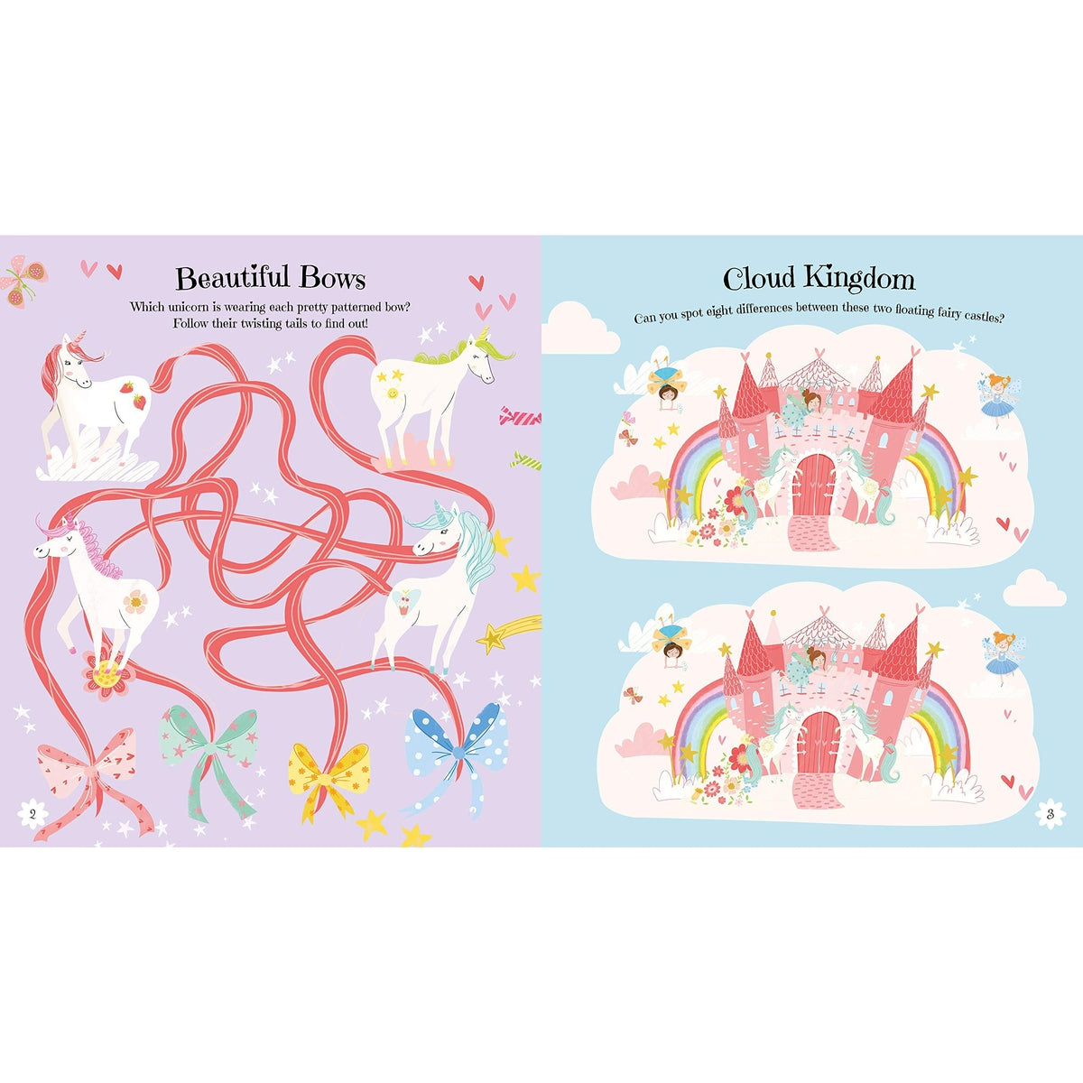 The Magical Unicorn Activity Book 96 Pages 7+