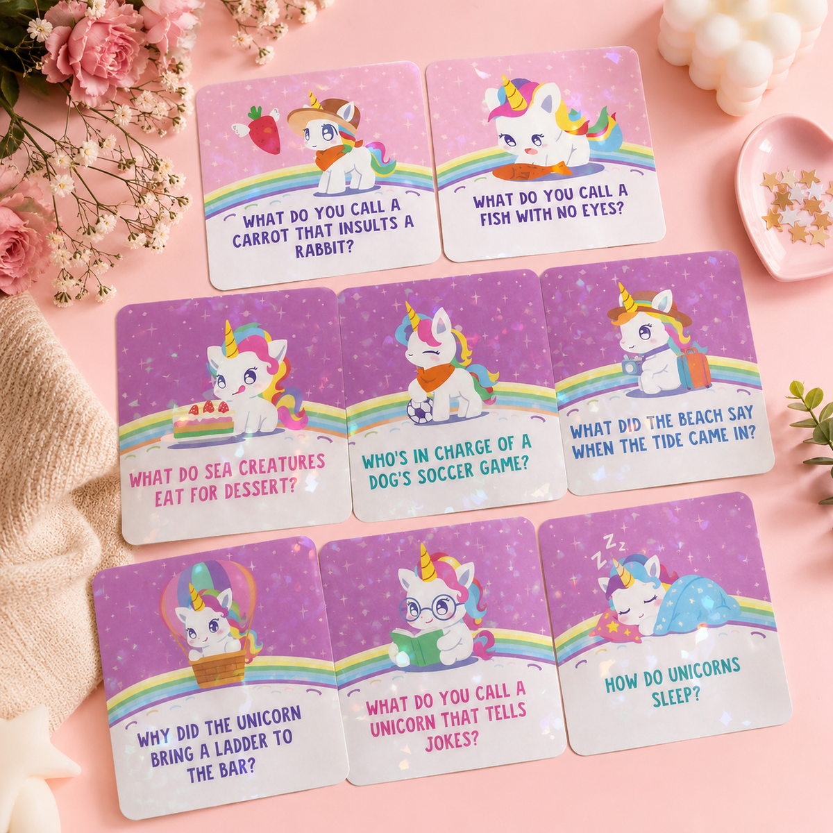 Lunch Box Cards– Fun Question & Answer Cards for Endless Laughter