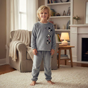 Kids’ Warm Mickey Mouse Pajama Set | 3–12Y