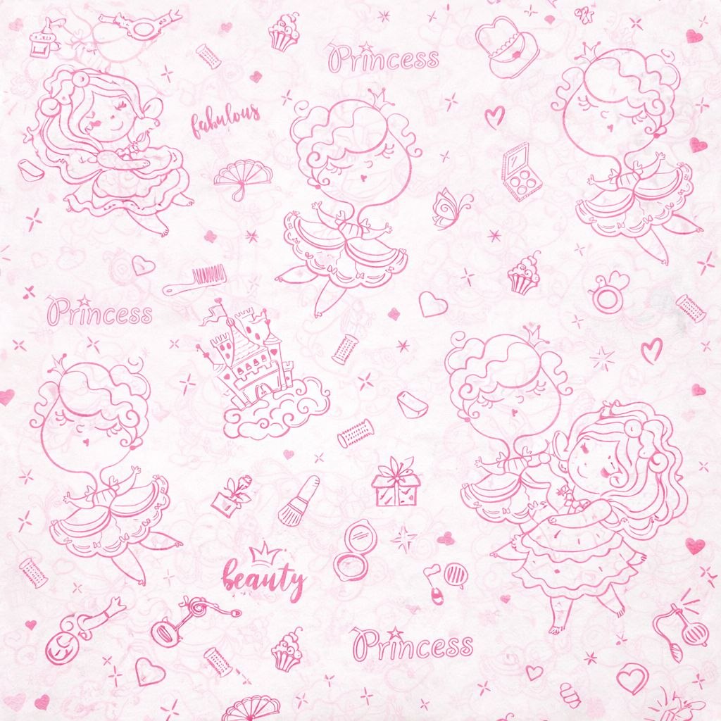Sandwich Paper Wrap - Princess - Superheroes - 100 Pcs - A4