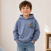 Boys’ Light Cotton Dinosaur Hoodie | 3–10Y