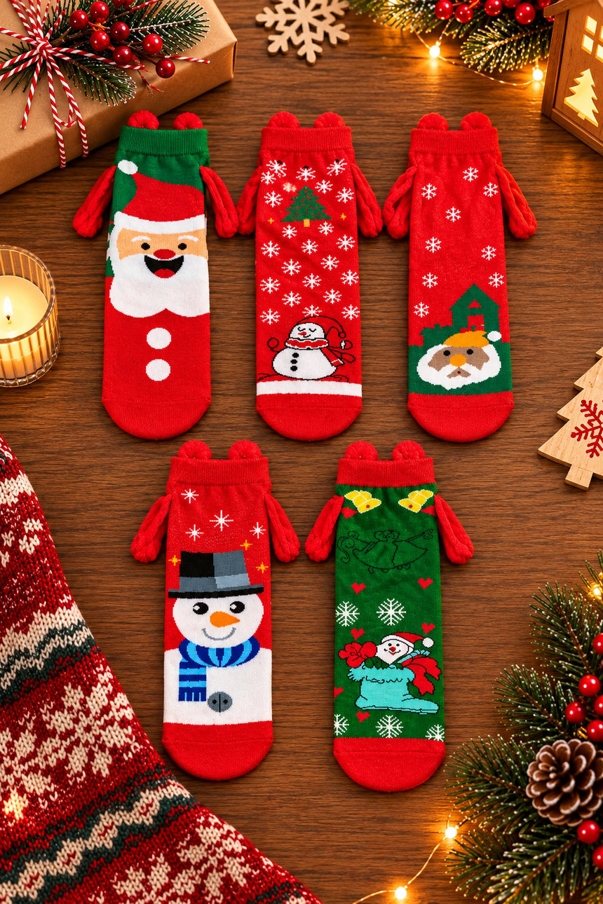 Christmas Magnet Socks 36-41