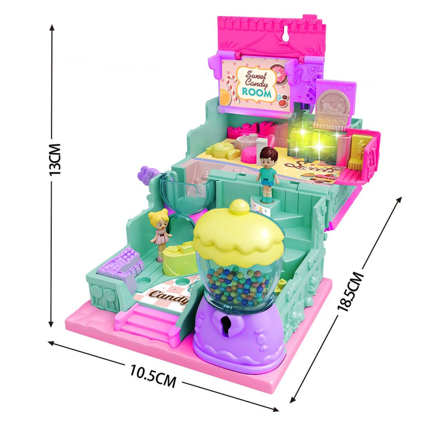 Kids Sweet Candy Doll House Toy Set