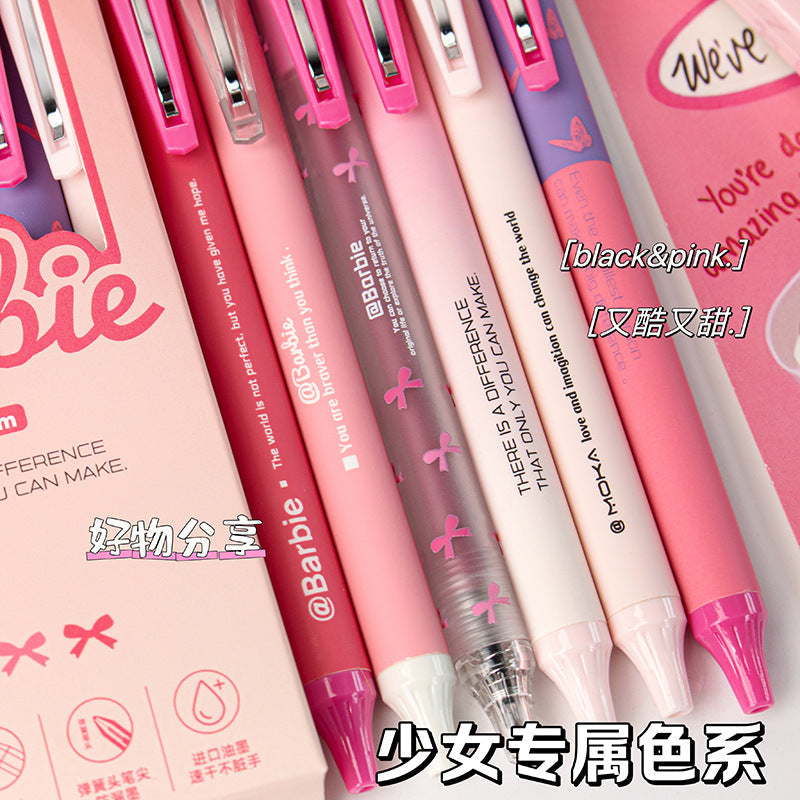 Jouka Joue Barbie Black Head Pen Pack of 6