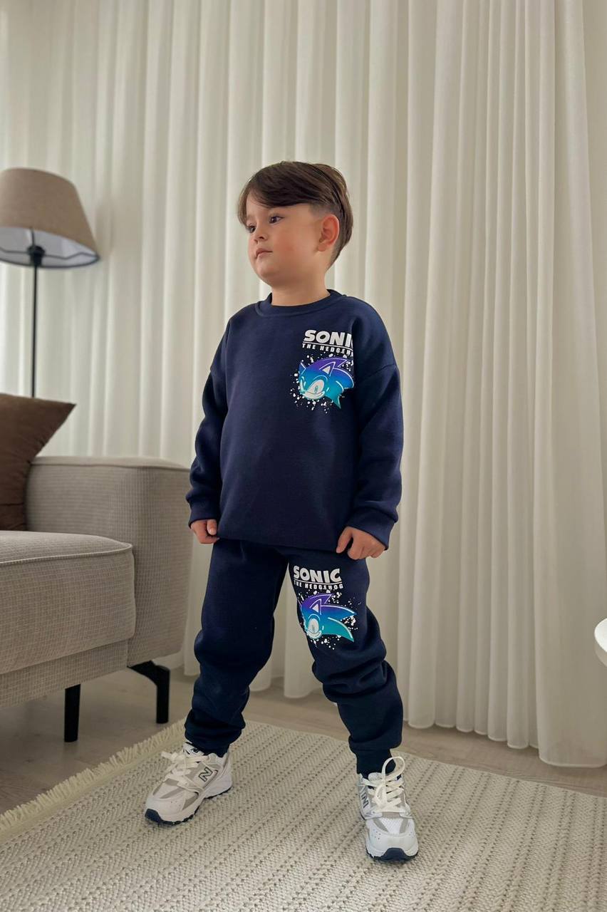 Kids’ Sonic Warm Fleece Outfit Set / 3–10Y