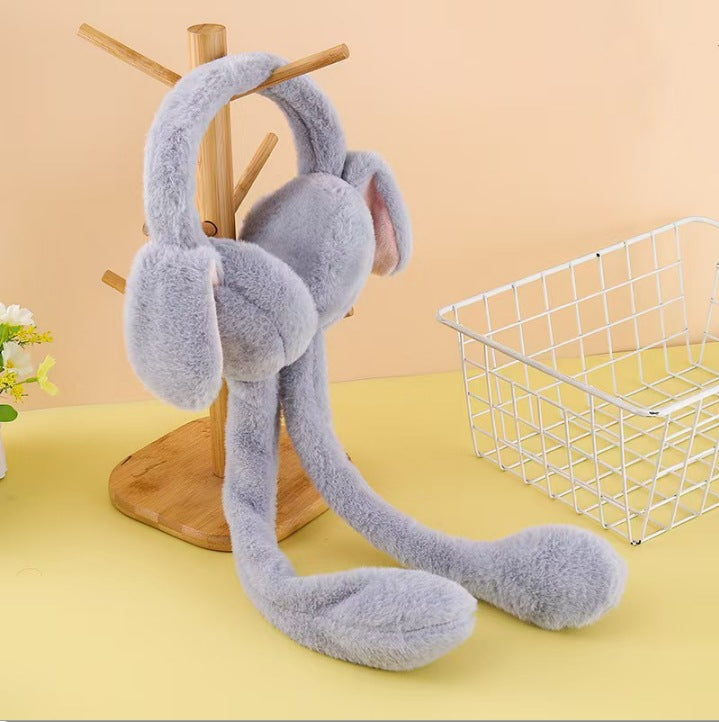 Cute Plush Bunny Ear Muffs