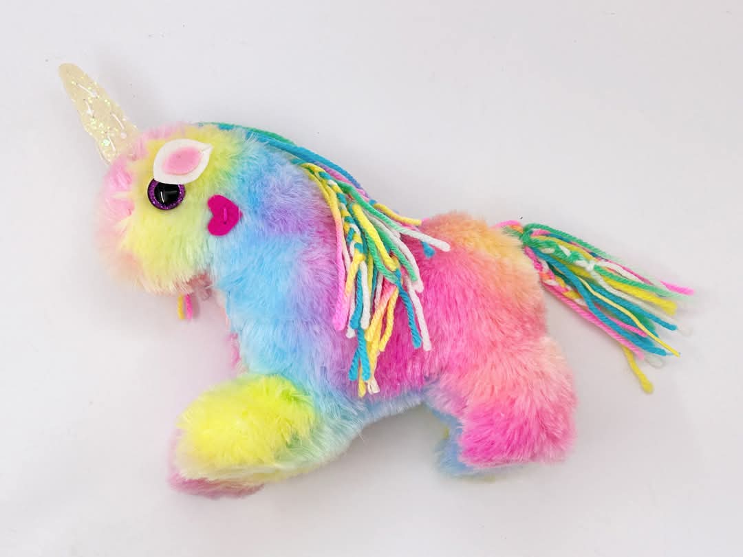 Unicorn Park Furry Doll Diy For Kids