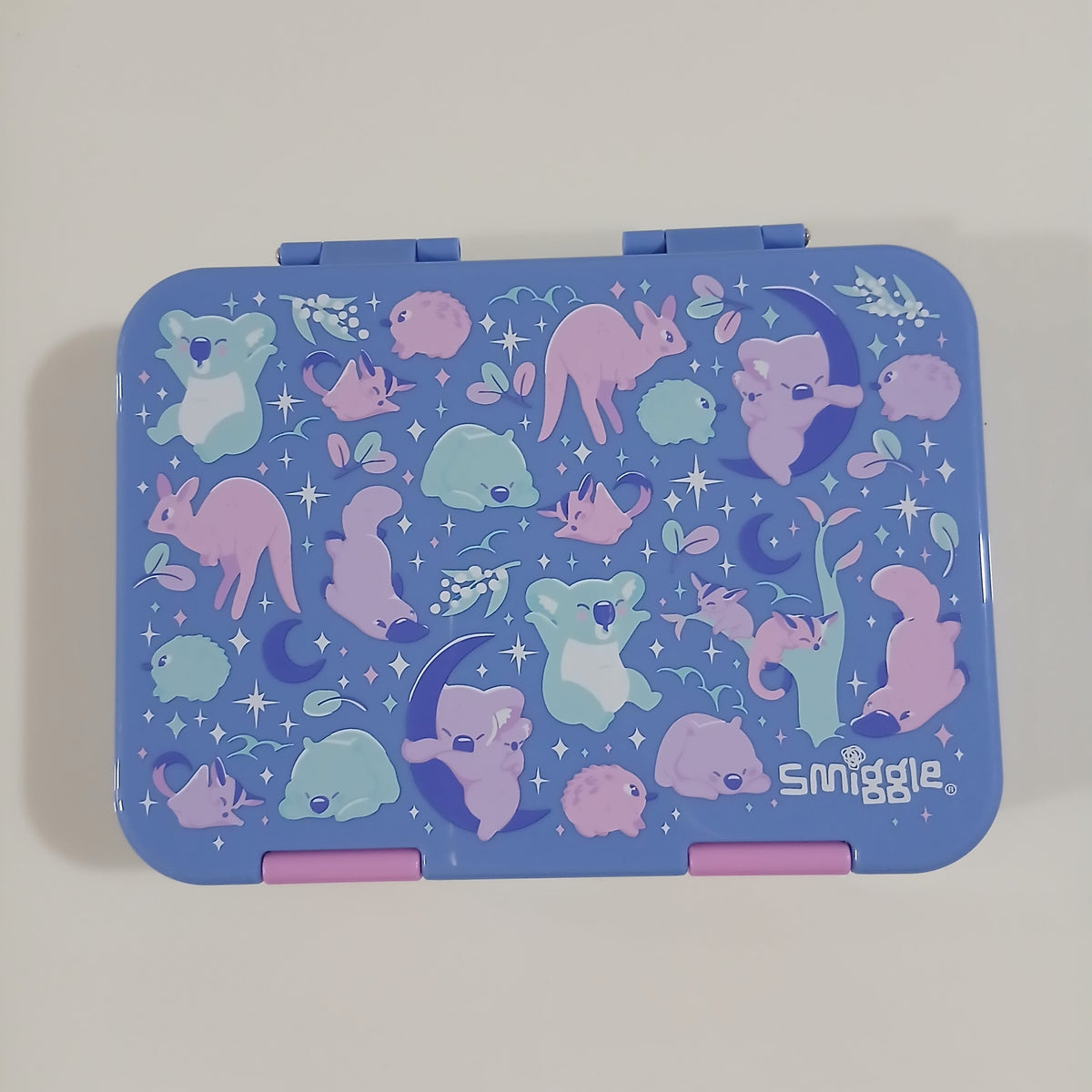 Smiggle Lunch Box - Koala Blue | 21x15x4.5
