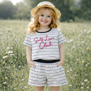 Girls’ Cotton Love Club Summer Set / 10–11Y