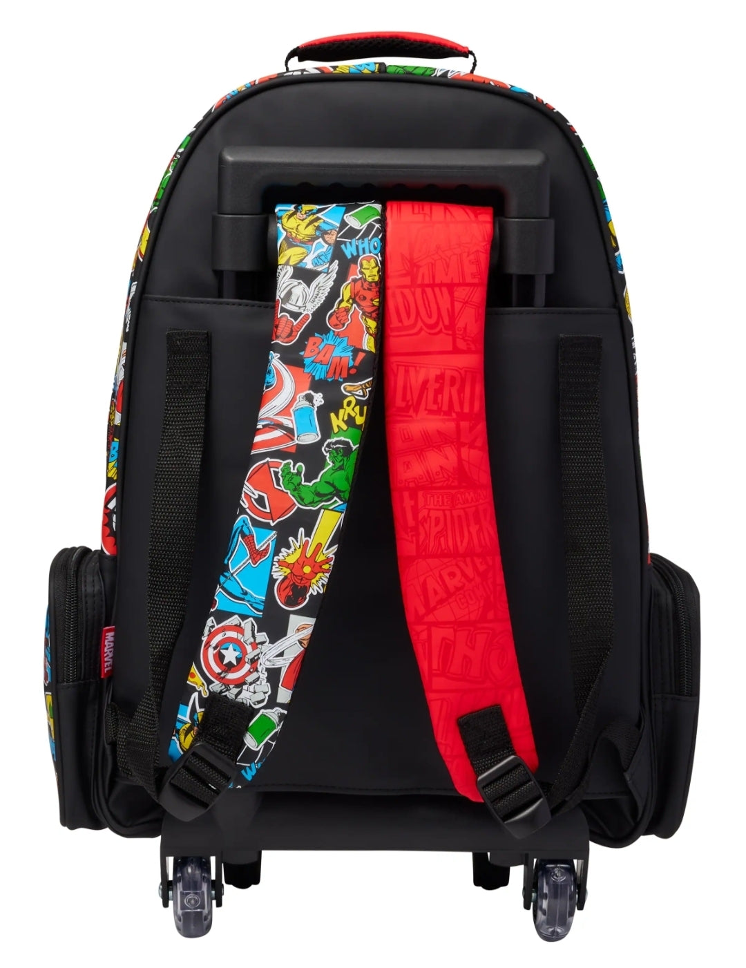 Smiggle Backpack | Light Up Wheels | Marvel Comics