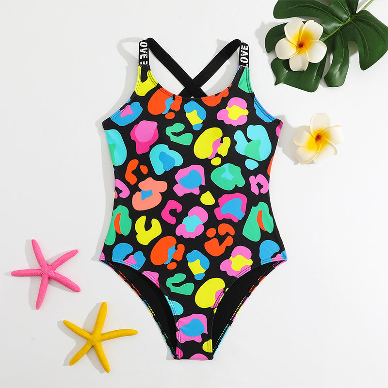 Jouka Joue Swimwear For Girls 1 Piece Colorful Design - Size 8-12y