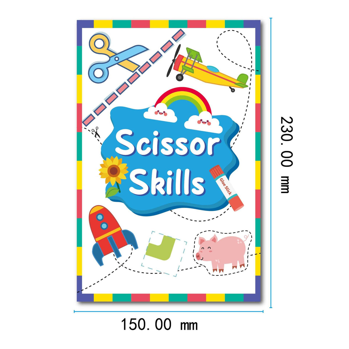 Paper Cut Books Scissor Skills For Kids
