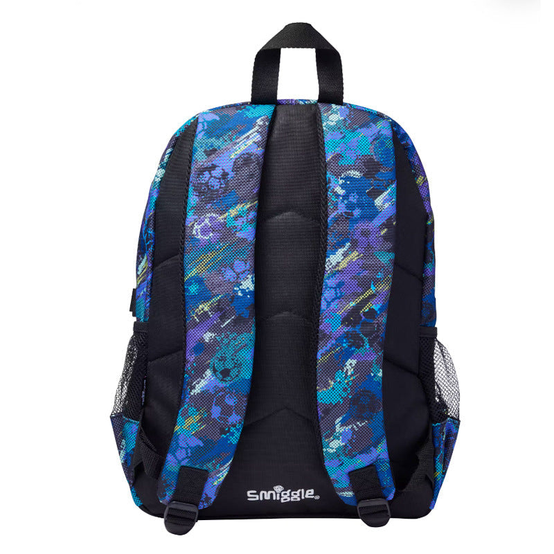 Smiggle Backpack - Blue Football | (G1-G3) | 42cm