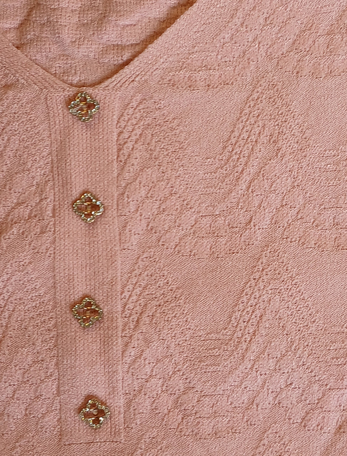 Women's Pink Long-Sleeve Top | One Size