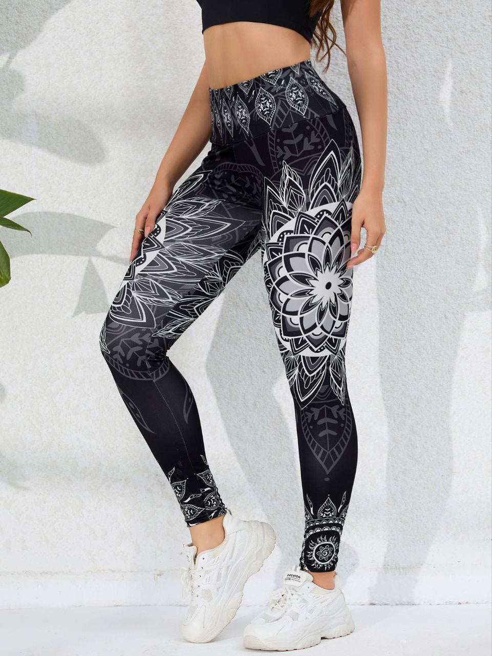 Women's Mandala Print Leggings | S–L