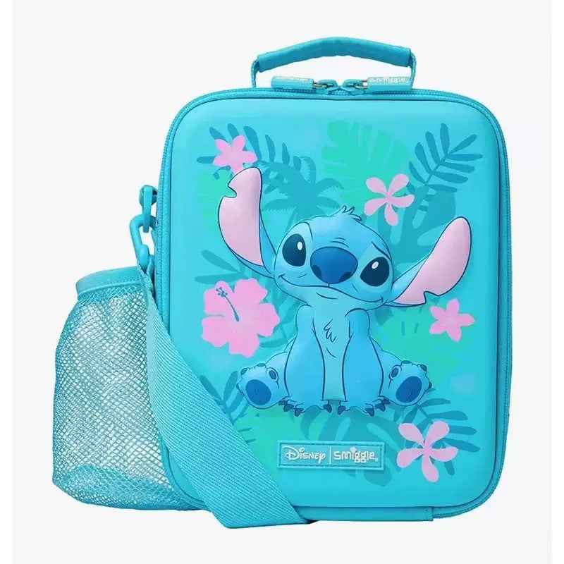 Smiggle Lunch bag - Stitch | Shoulder Straps | 24×18.5×12cm