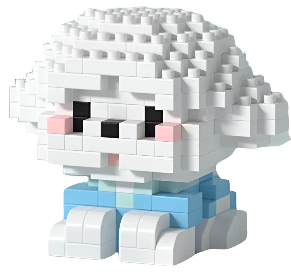 MEKANSM Mini Dog Collection - 18-Piece Building Block Collection - 8+