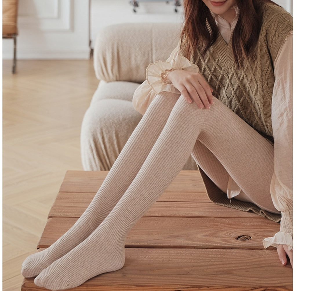 Girls' Cotton Tights | 10–14Y